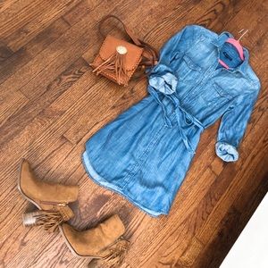 American Eagle Denim Jean Dress
